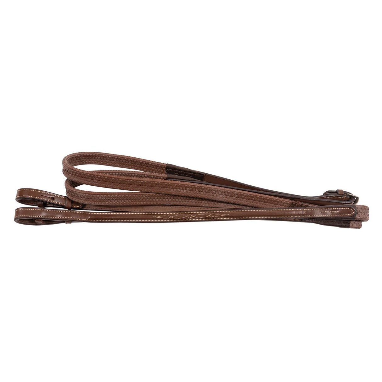 Val du Bois Raised Fancy Stitched Rubber Reins