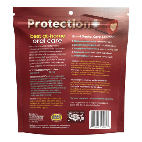 Ark Naturals Dentifrice sans brosse Protection Plus à mâcher pour petit chien 12 oz