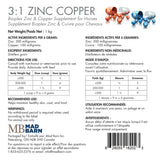 Mad Barn 3:1 Zinc à Cuivre 1 Kg