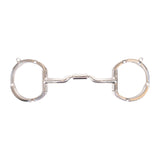 Myler Eggbutt Low Port Bit W- Hooks - Level 2