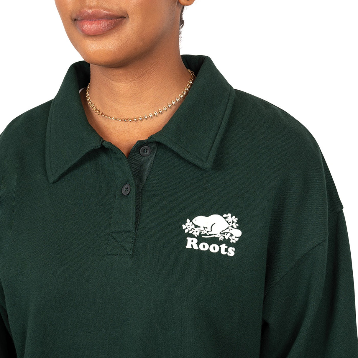Sweat-shirt polo décontracté équestre Roots
