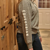 Roots Equestrian Stein Zip Gender Free Sweatshirt