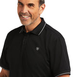Ariat Logo Fitted Polo - Men's