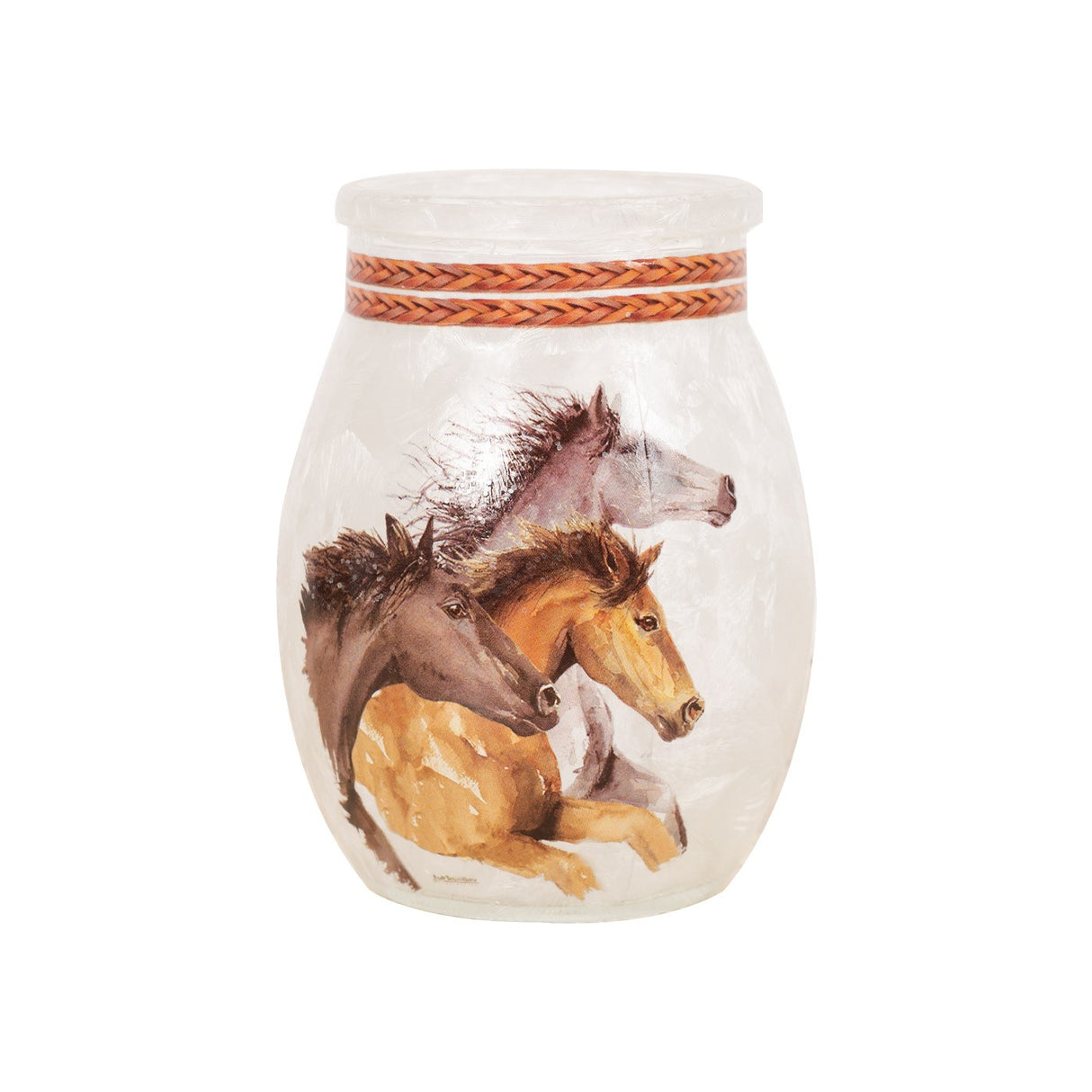 Petit vase éclairé Hoof Beats