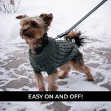 Shedrow K9 Brentwood Cable Knit Dog Sweater