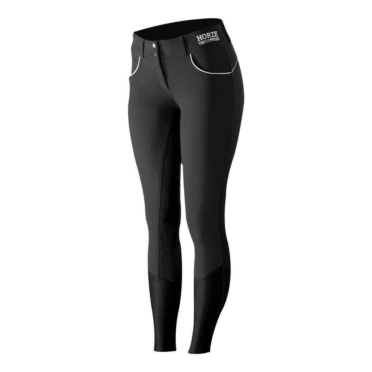 Pantalon d'équitation à fond intégral en silicone Horze Nordic Performance, femme