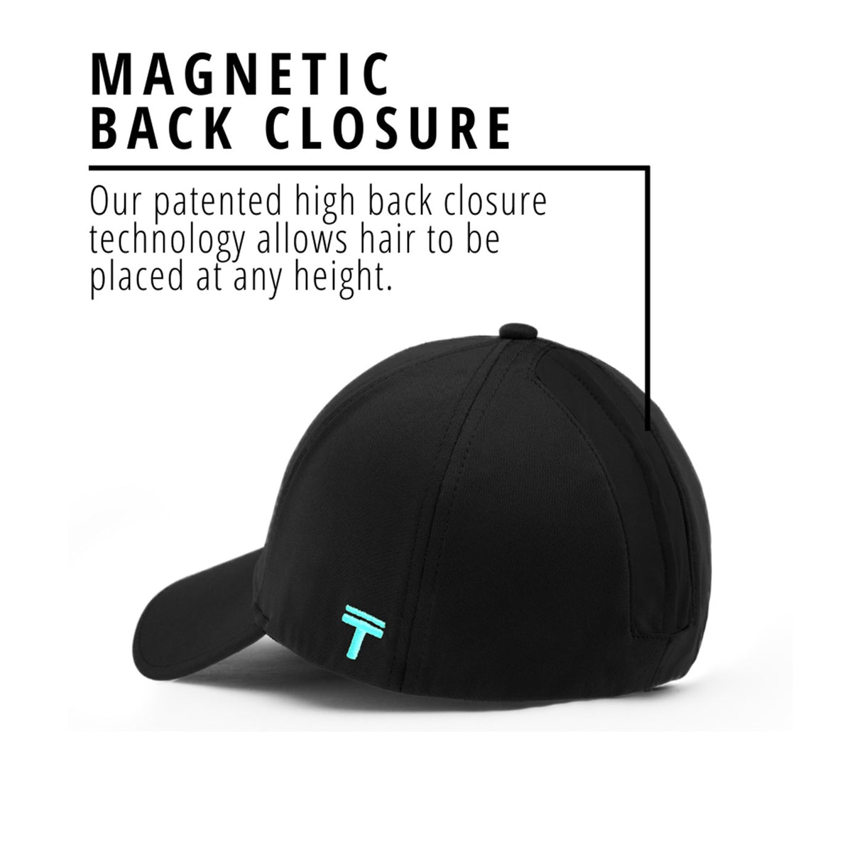 Top Knot Women's High Ponytail Casual Cap