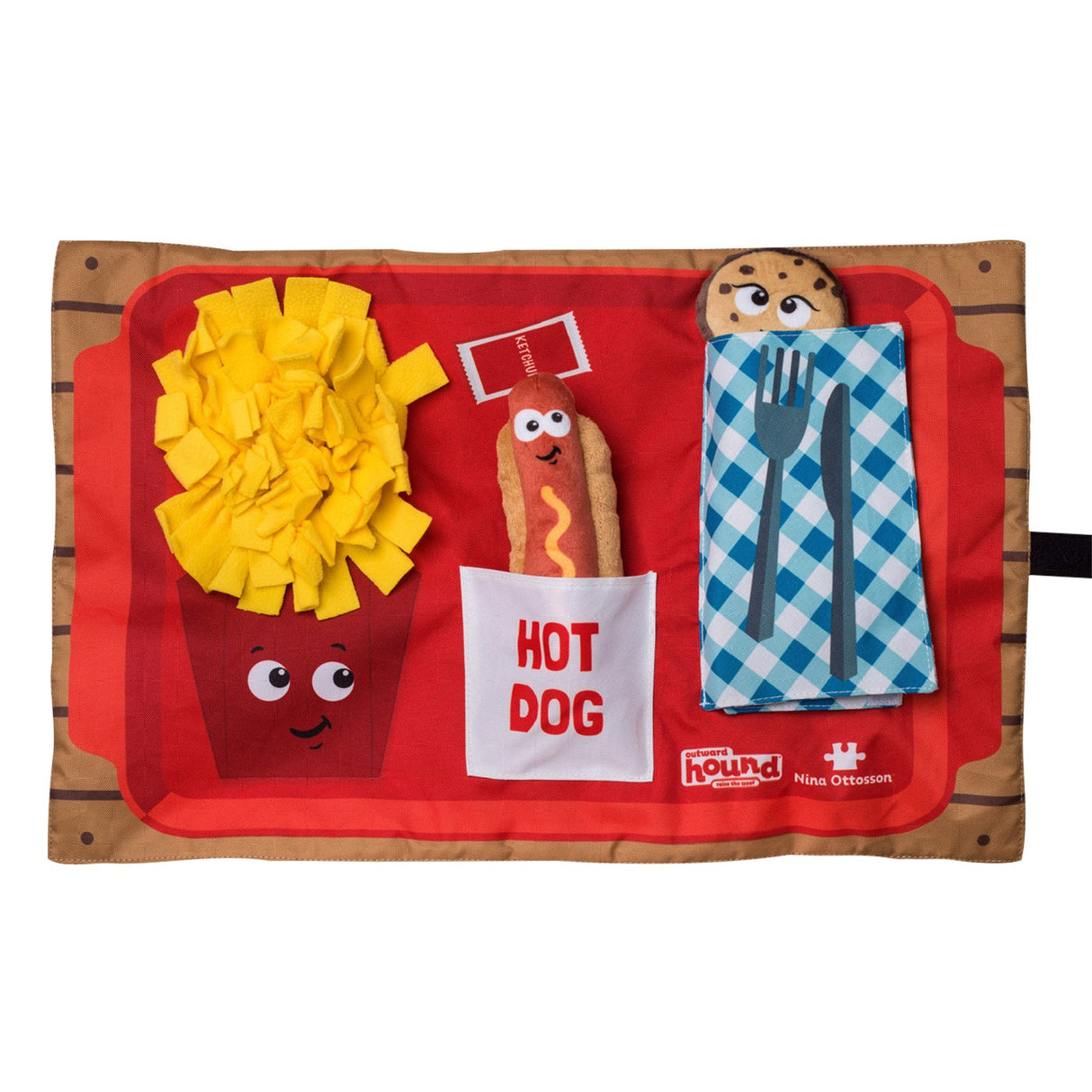 Outward Hound Activity Matz Fast Food Fun - Level 2