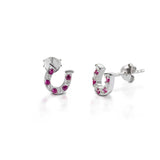 Kelly Herd Baby Horseshoe Earrings