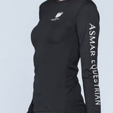 T-shirt durable à manches longues avec logo Asmar Equestrian