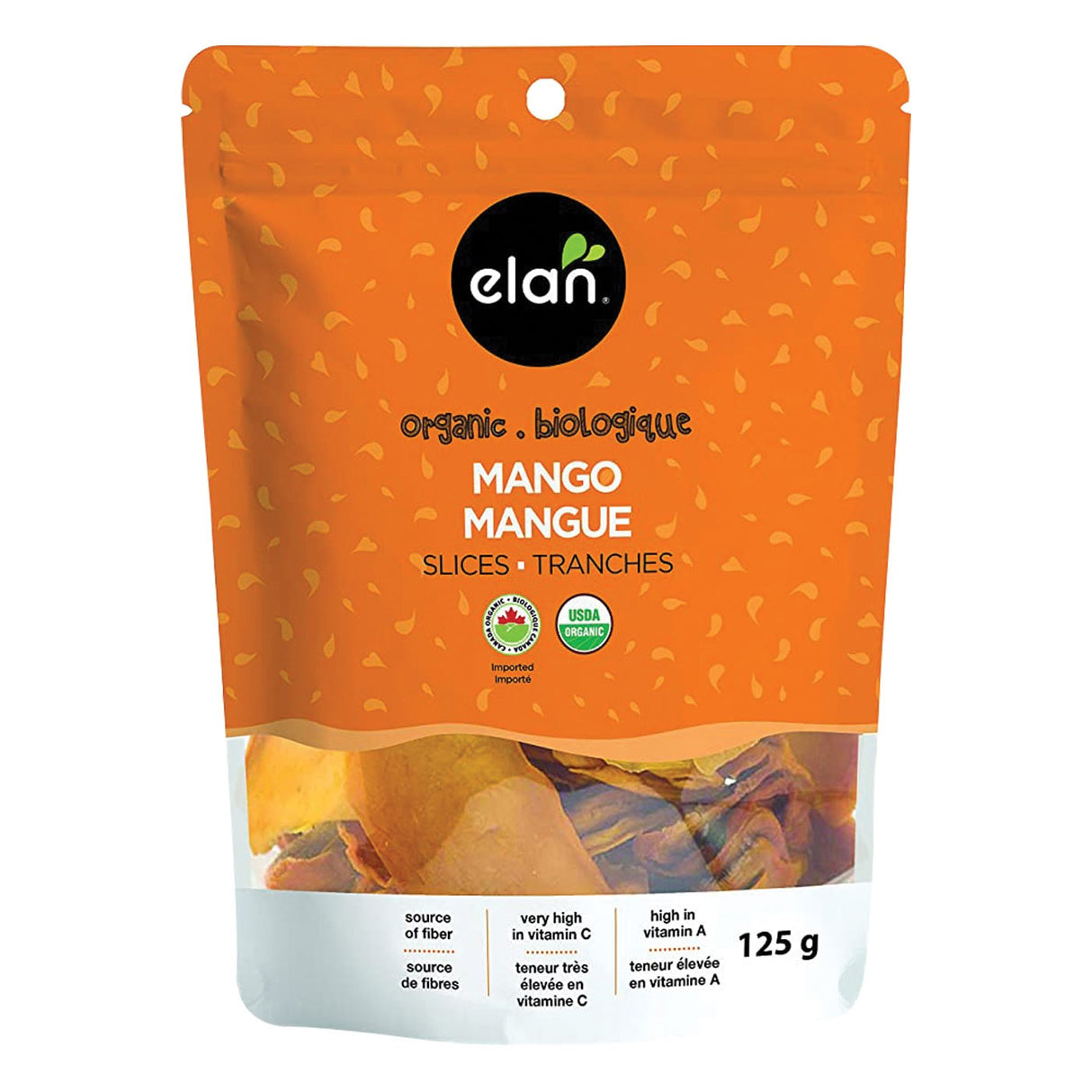 Elan Tranches de Mangue Bio 125 g