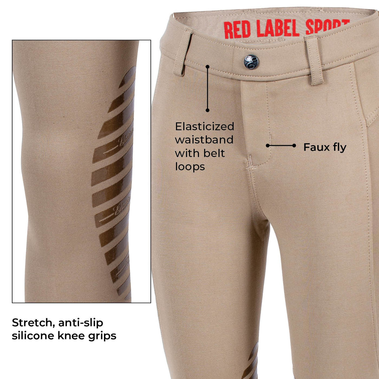 Elation Red Label Sport Pull-On Breech - Kids'