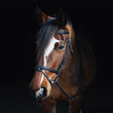 Bridon de dressage rembourré Val du Bois avec flash amovible