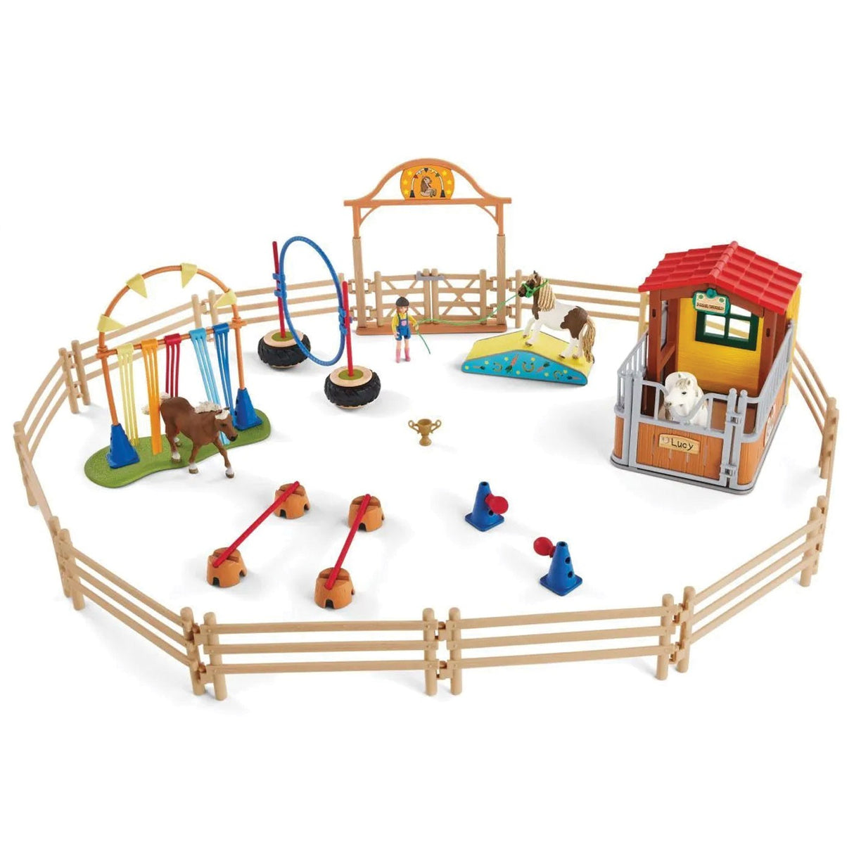 Schleich Agilité à l'écurie
