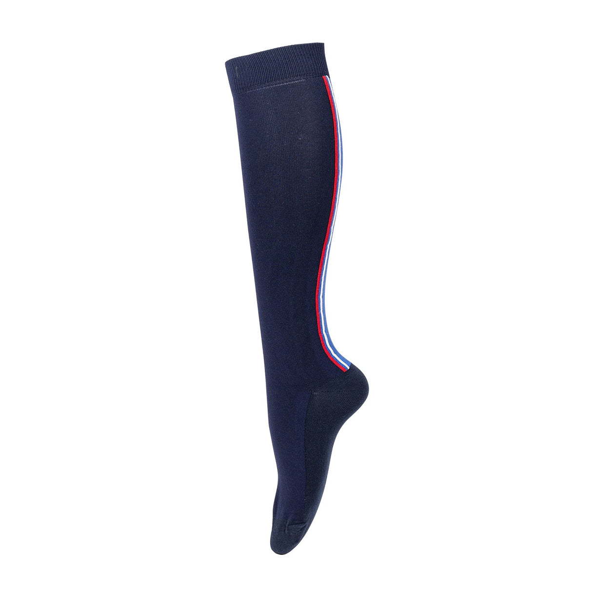 Quatre chaussettes blanches Chaussettes hautes à rayures Blaze