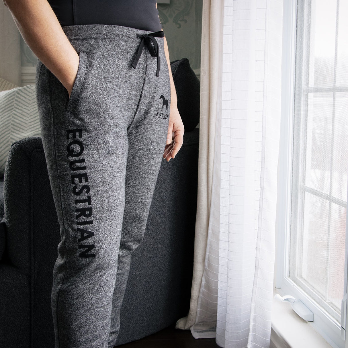 Pantalon de survêtement équestre Aerion