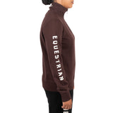 Sweat-shirt zippé Roots Equestrian Original Stein