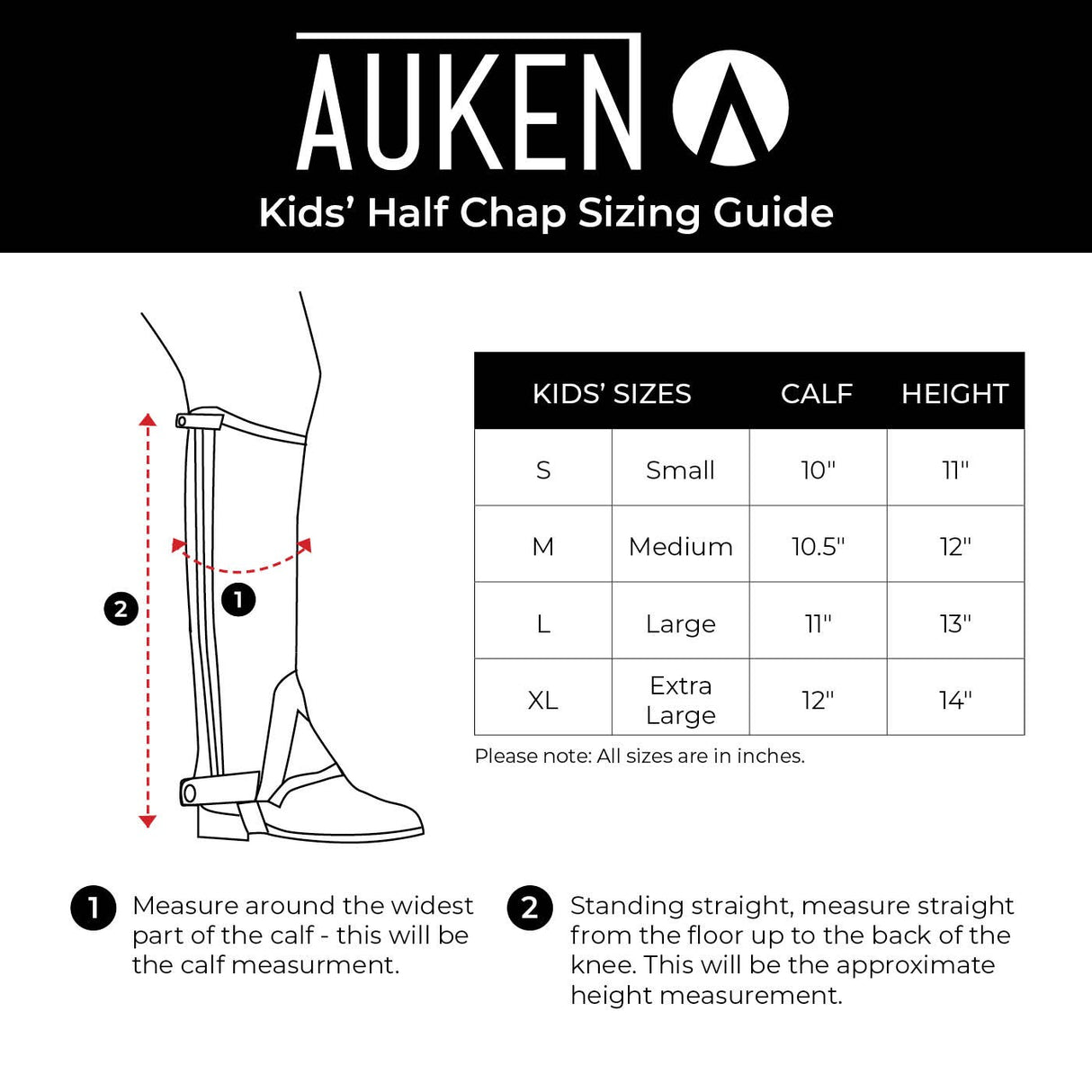 Auken Luna Half Chaps - Kids'