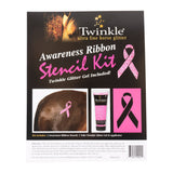Kit de pochoirs de sensibilisation aux paillettes scintillantes