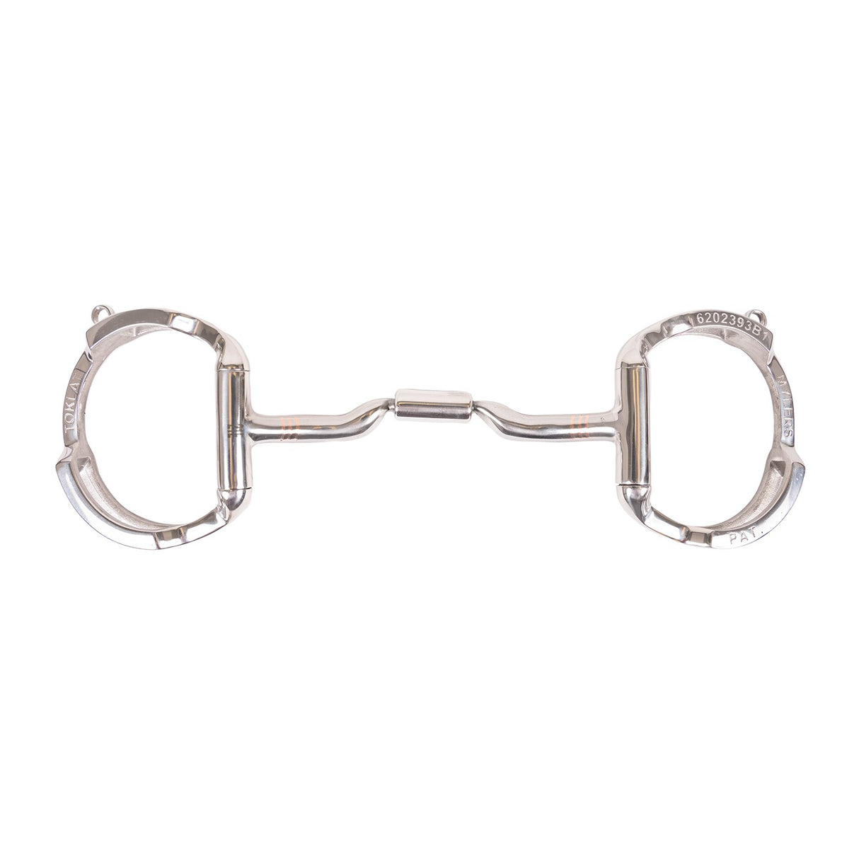 Myler Eggbutt Low Port Bit W- Hooks - Level 2