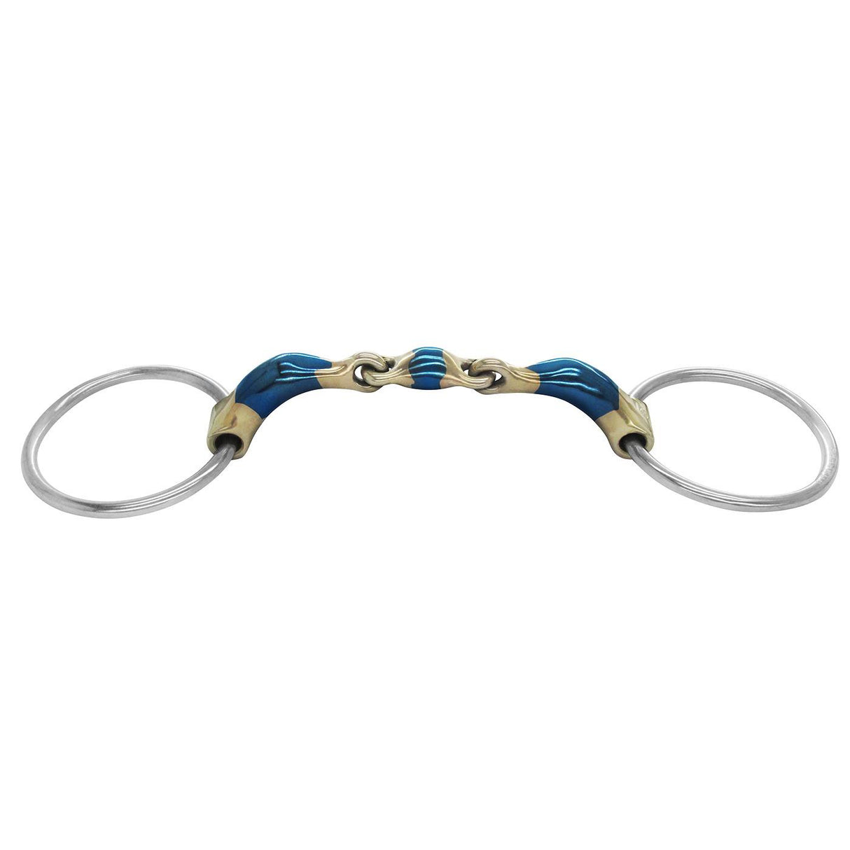 Mors de contrôle de dressage elliptique Bombers Loose Ring