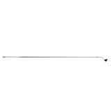 Supra Dressage Whip W- Clear Rubber Handle - 44 In.