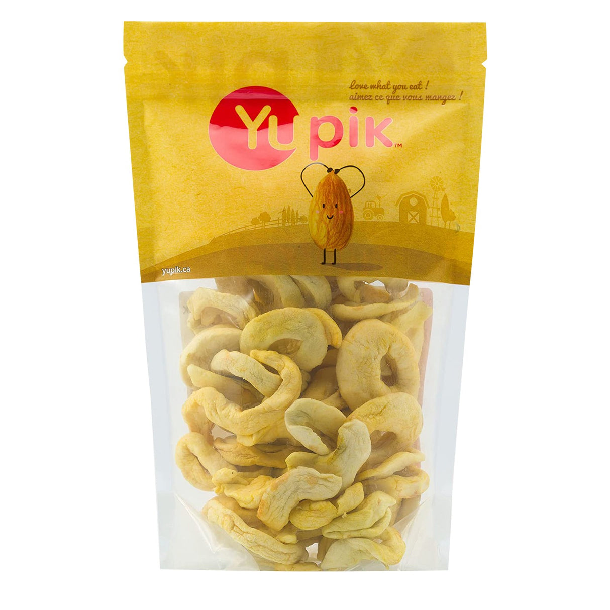 Rondelles de pommes séchées Yupik 450 g
