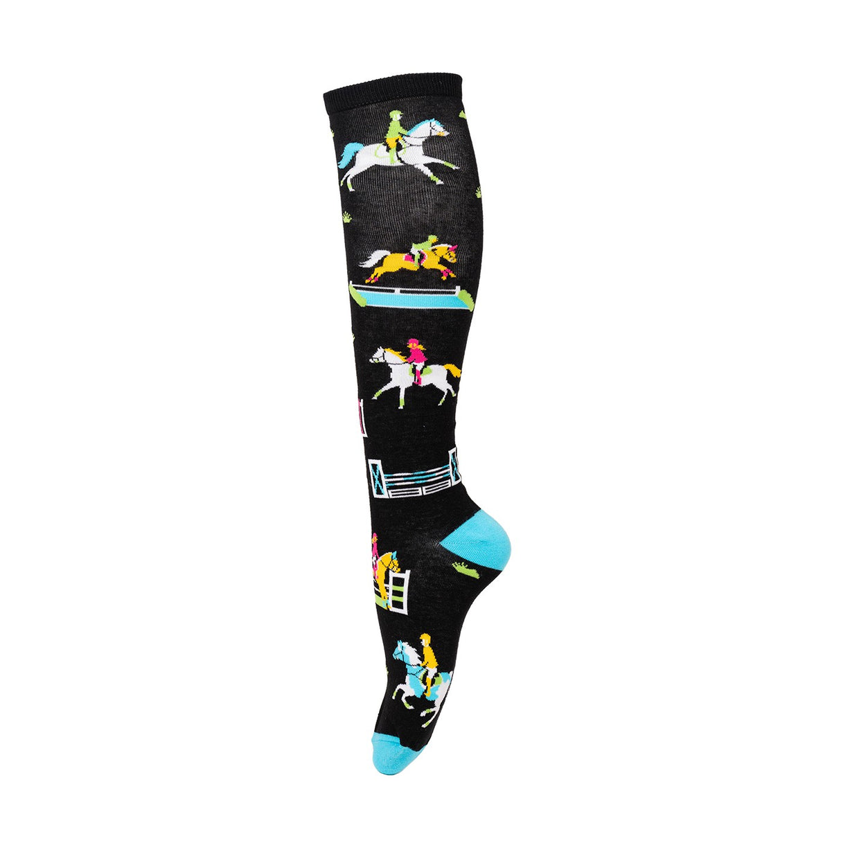 Four White Socks Jumper Knee High Socks
