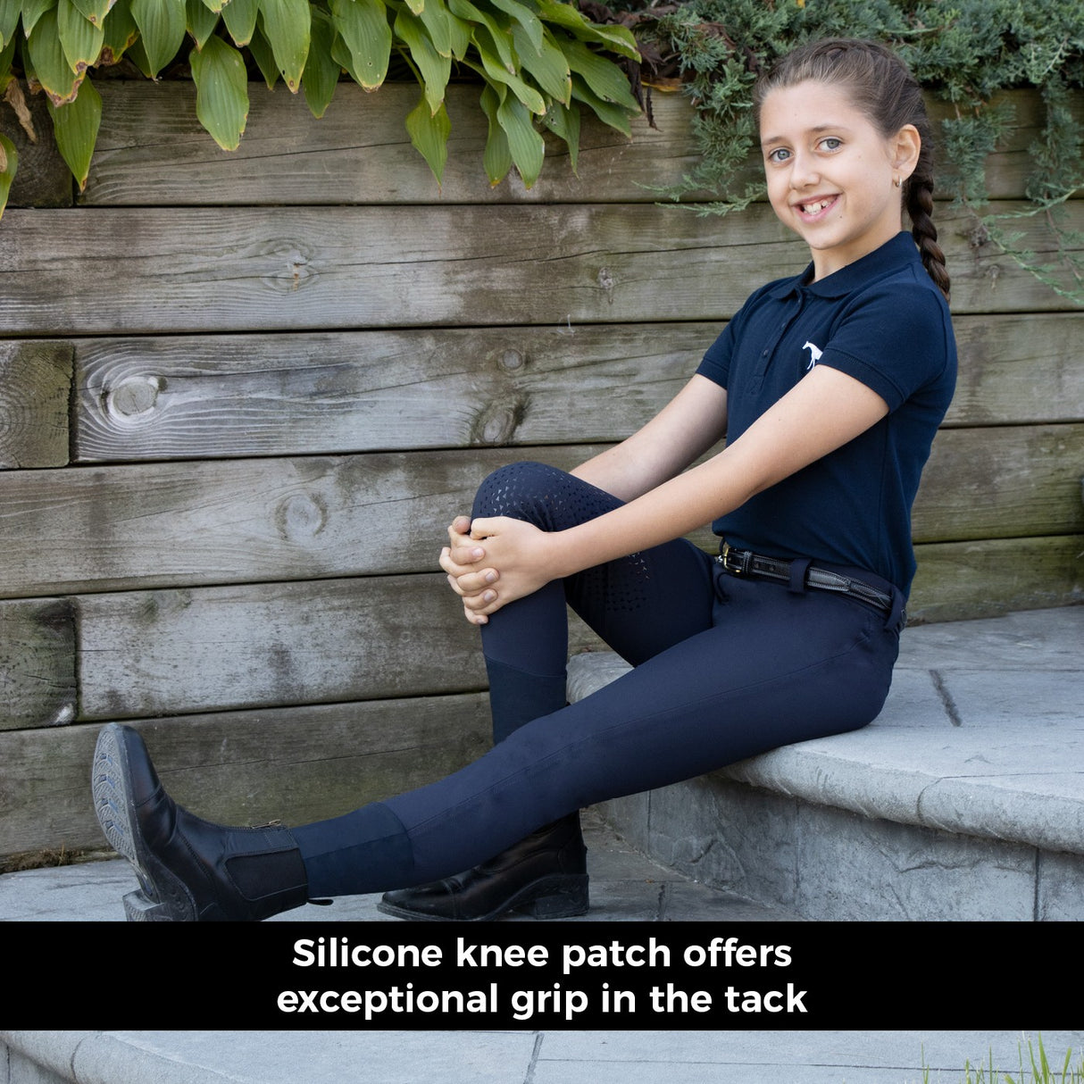 Pantalon d'équitation Elation Platinum Mia - Enfants