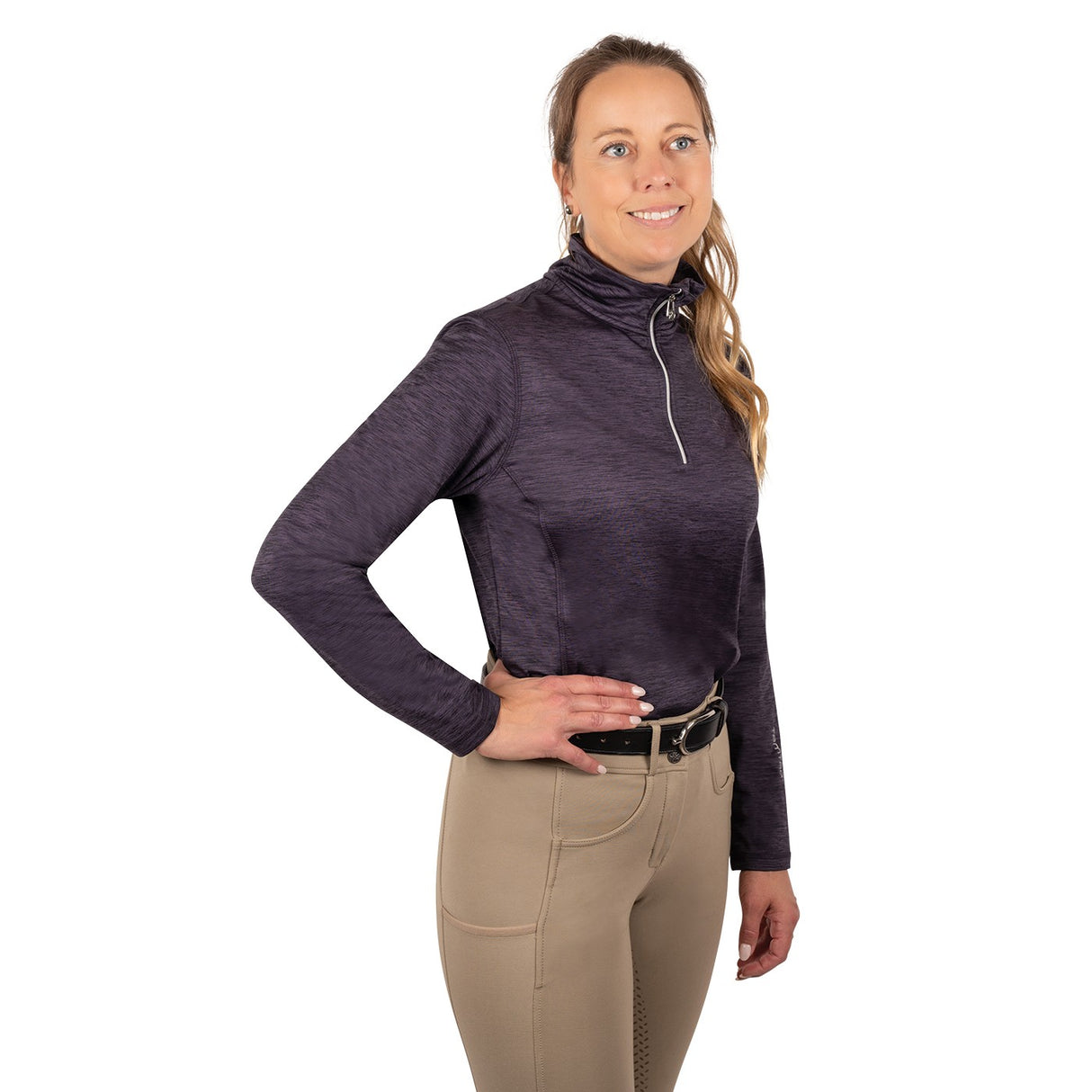 TemTeq Elisa Chemise de performance à quart de zip