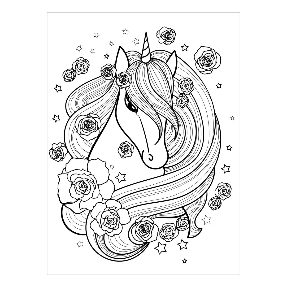 Unicorns Colouring Book