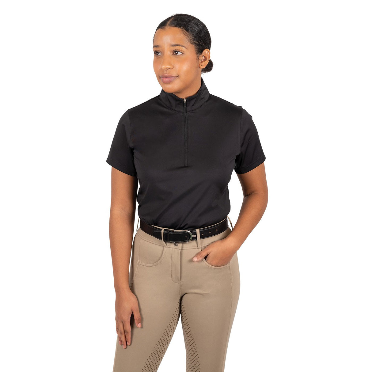 TemTeq Belize Technical Quarter Zip Short Sleeve