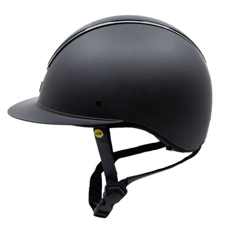 Casque Tipperary Windsor MIPS à large bord - Croco et garniture chromée fumée