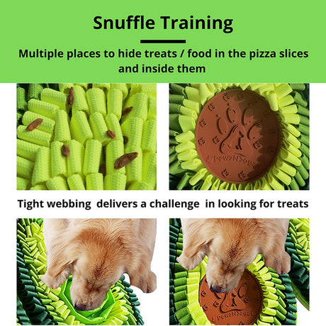 PawzNDogz Snuffle Mat – Délicieux avocat anti-morsure – Niveau 3