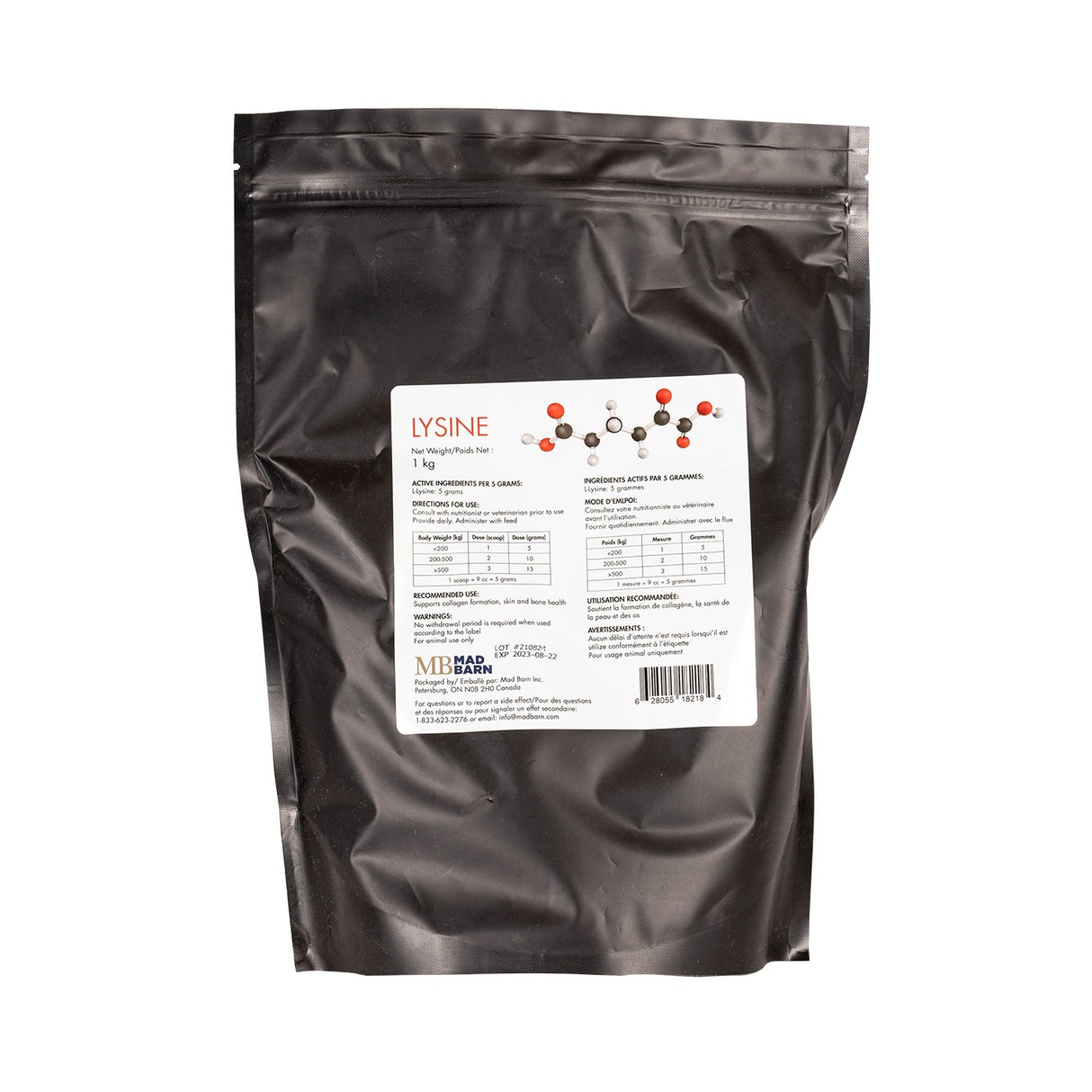 Mad Barn L-Lysine 1 Kg
