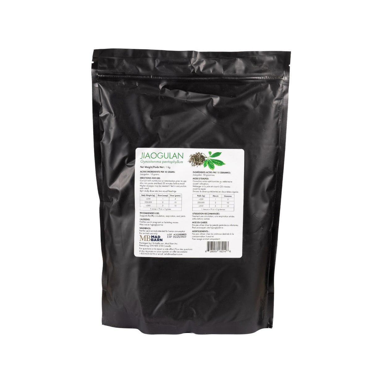 Mad Barn Jiaogulan 1 Kg