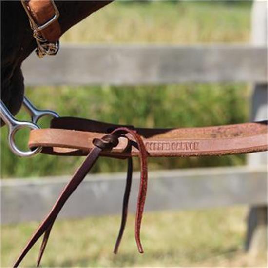 Copper Canyon Harness Leather Training Reins W- Ties