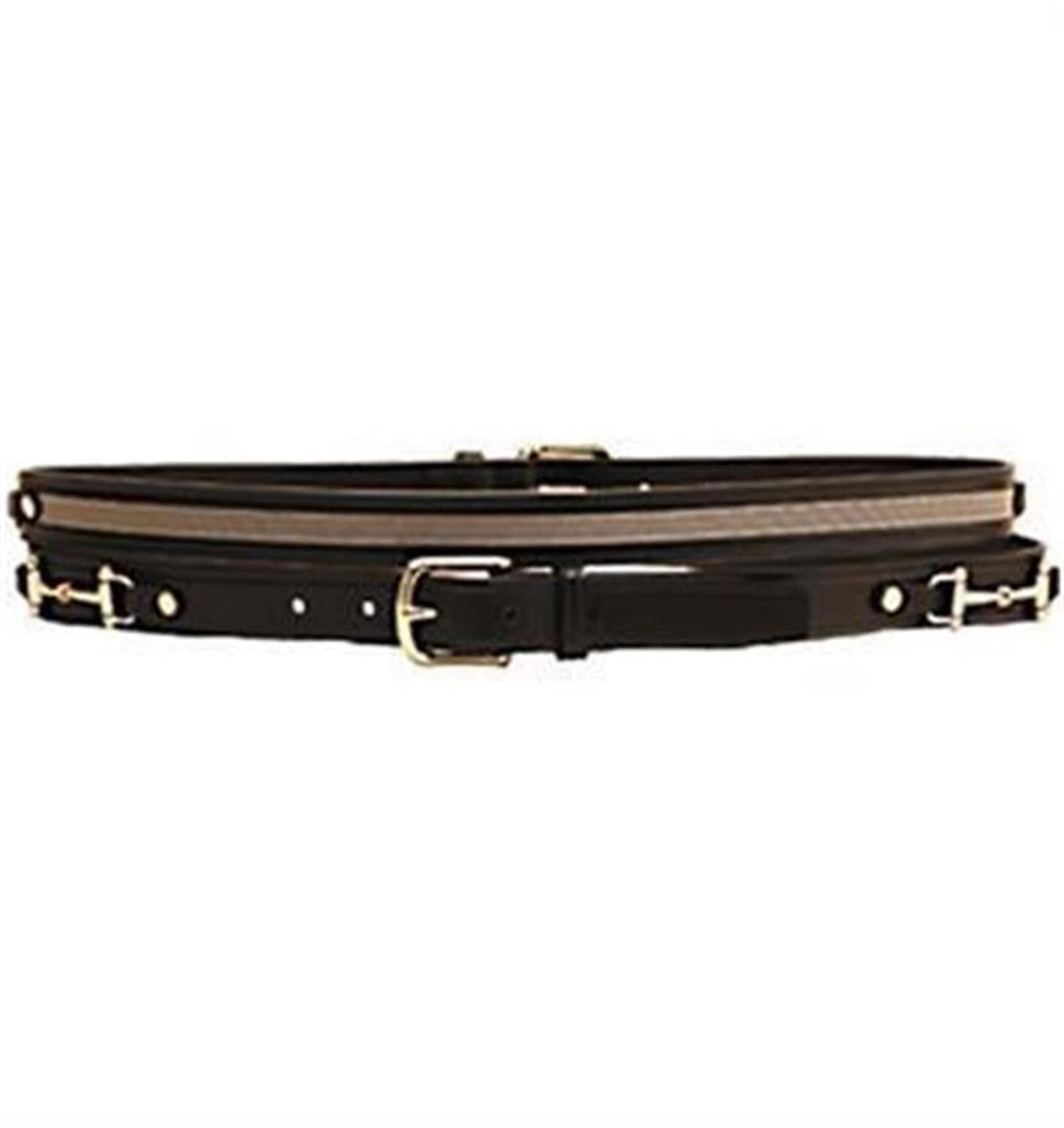 Ceinture à mors en cuir Tory
