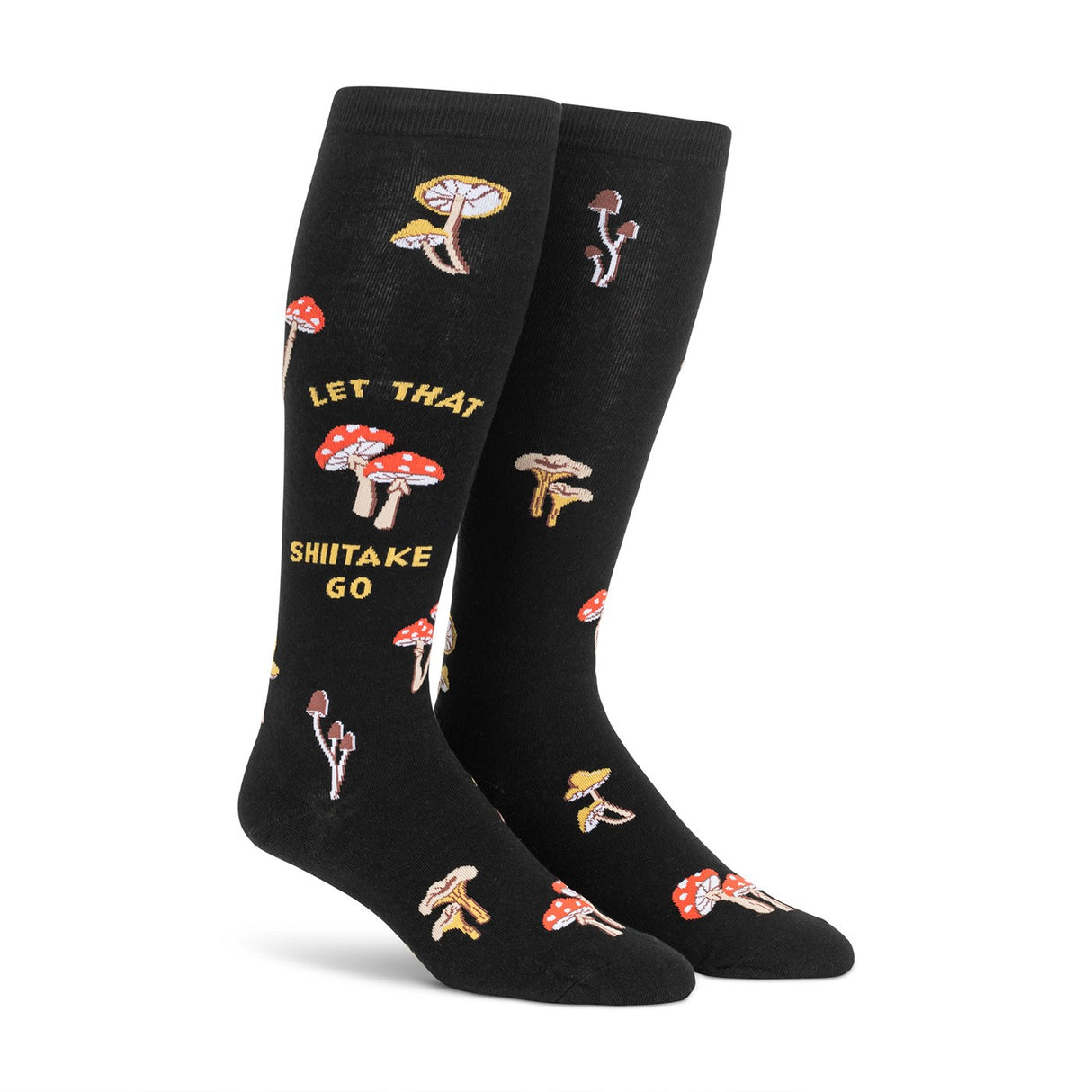Sock It To Me Let That Shiitake Go Stretch-It Knee High Socks