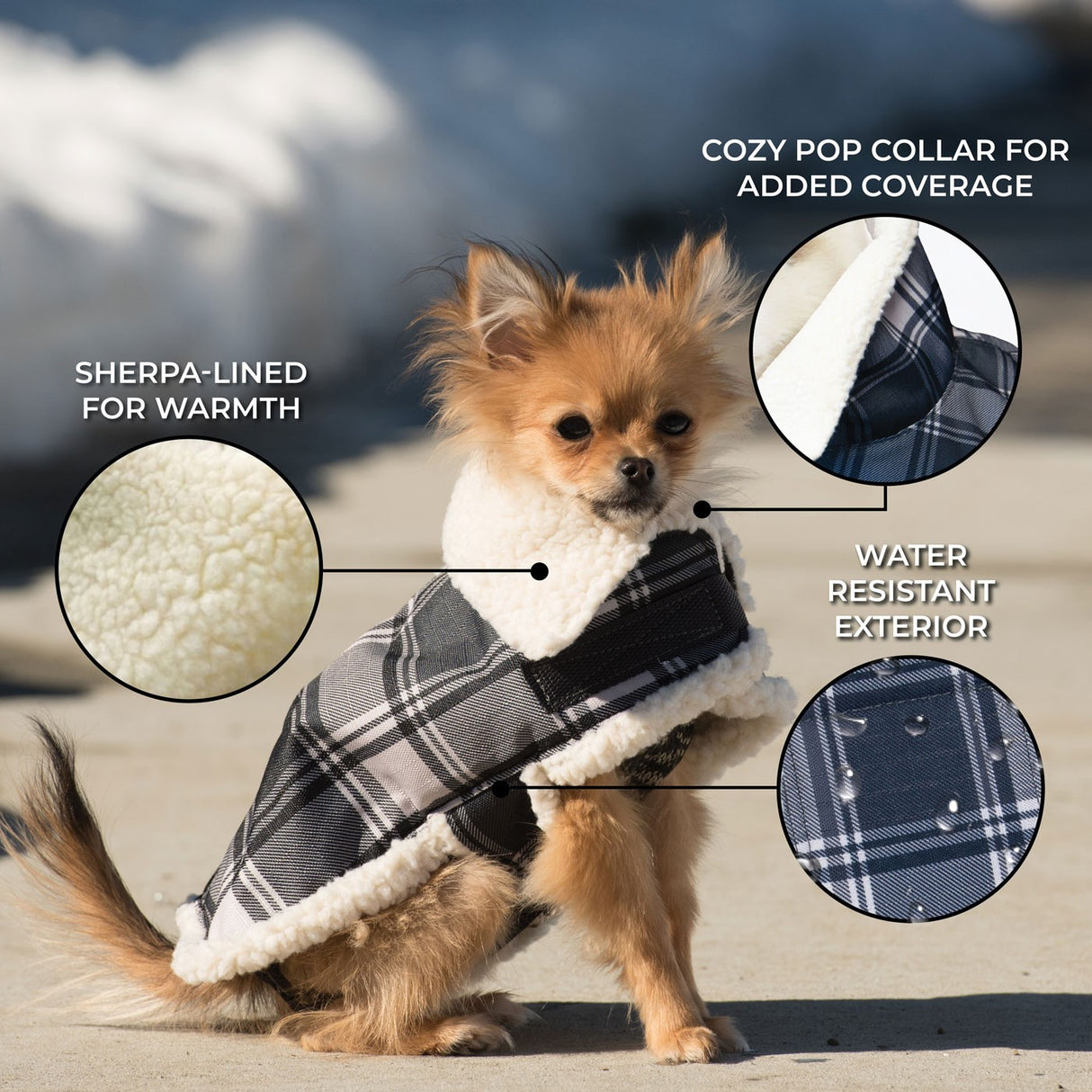 Shedrow K9 Aspen Dog Coat