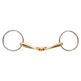 Neue Schule Loose Ring Turtle Top Flex Snaffle Bit - 16 mm