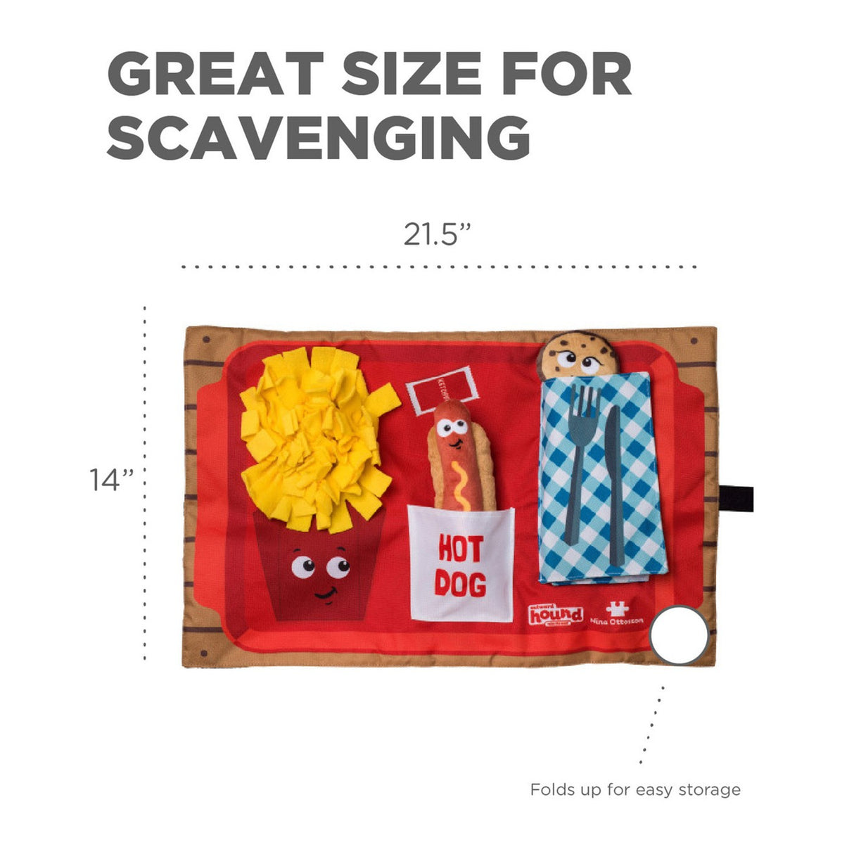 Outward Hound Activity Matz Fast Food Fun - Level 2