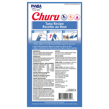 Inaba Churu Tuna Puree Cat Treat 56 g