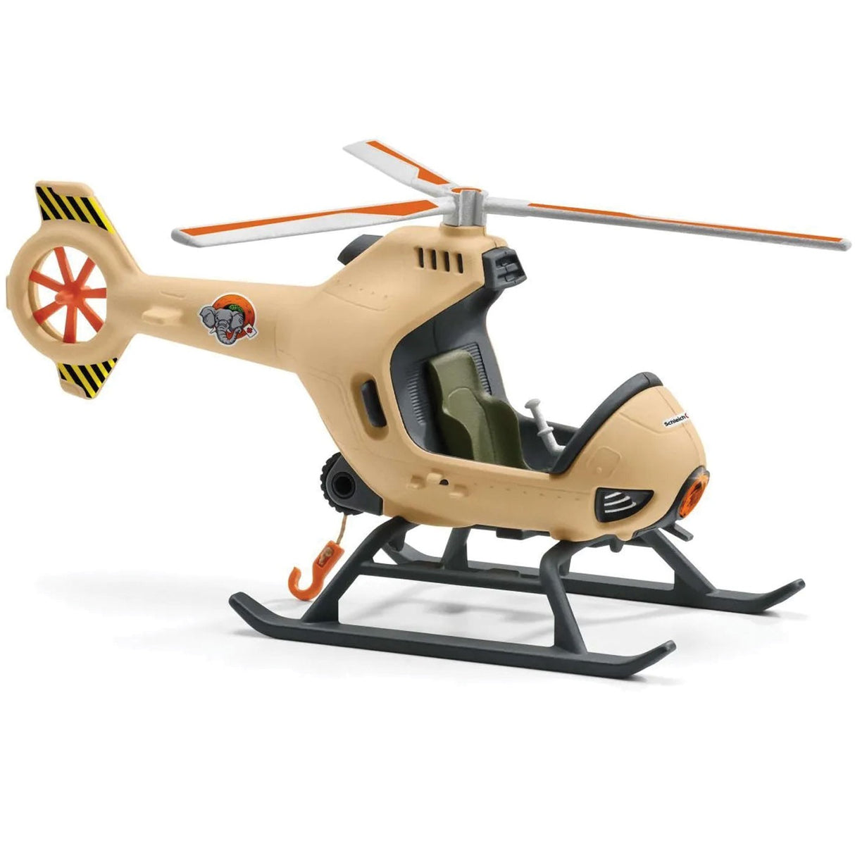 Hélicoptère de sauvetage d'animaux sauvages Schleich