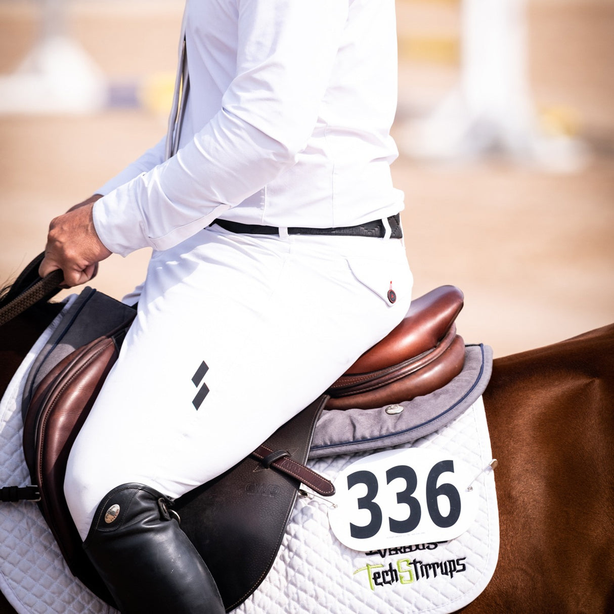 Pantalon d'équitation frappé série 50 pour hommes