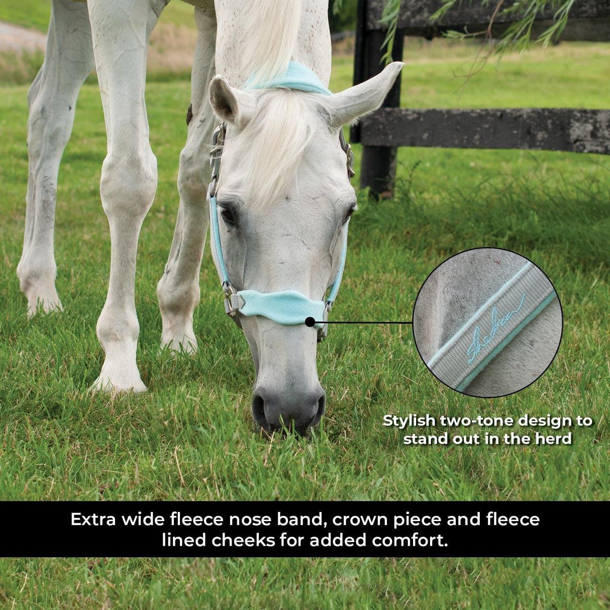 Shedrow Breakaway Halter W - Polaire