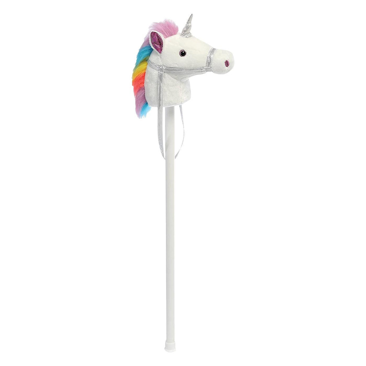 Aurora Unicorn Giddy Up Stick Pony Plush 37 in.