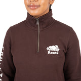 Sweat-shirt zippé Roots Equestrian Original Stein