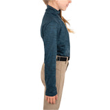 TemTeq Elisa Quarter Zip Performance Shirt - Enfants