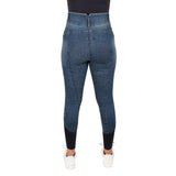 Pantalon d'équitation à fond intégral Elation Red Label Dinah Denim